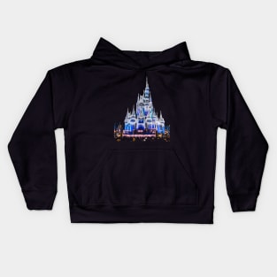 Christmas Castle Kids Hoodie